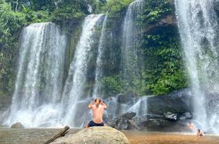 Siem Reap: Ganztägige Kulen Wasserfall und 1000 Lingas Tour