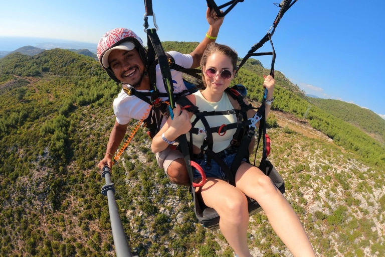 Alanya: Tandem Paragliding Over a Castle and the Sea