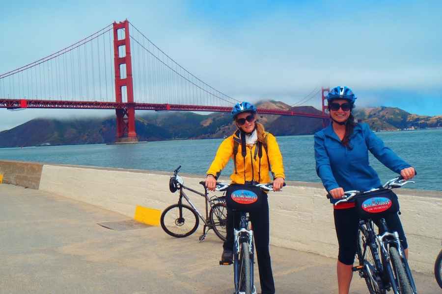 Golden Gate Bridge: Geführte Tour mit dem Elektrofahrrad nach Sausalito. Foto: GetYourGuide