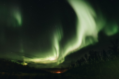 From Tromsø: Aurora Snowshoe Hike