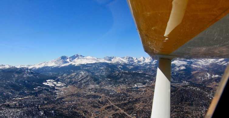Parque Nacional Das Montanhas Rochosas Voo Panorâmico De Avião 