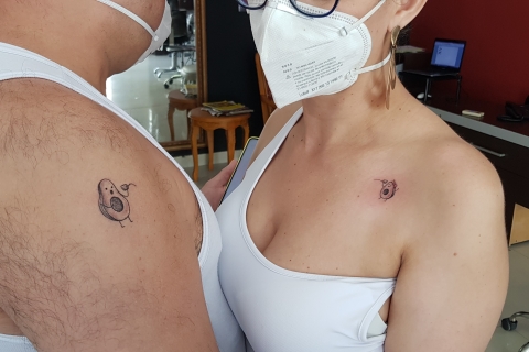 Santa Marta: 2,5-godzinna sesja tatuażu w lokalnym studiu