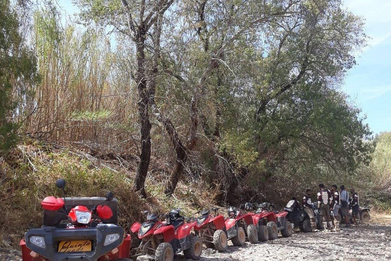 Depuis Albufeira : Paderne Adventure Quad Ride3 heures d&#039;aventure en quad (2 personnes par quad)