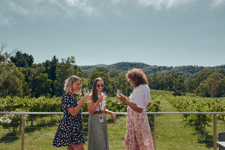 Van Melbourne: hop-on-hop-off-bus van Yarra Valley Wine RegionHop-on-hop-off bus in Yarra Valley Wine Region - Rode route