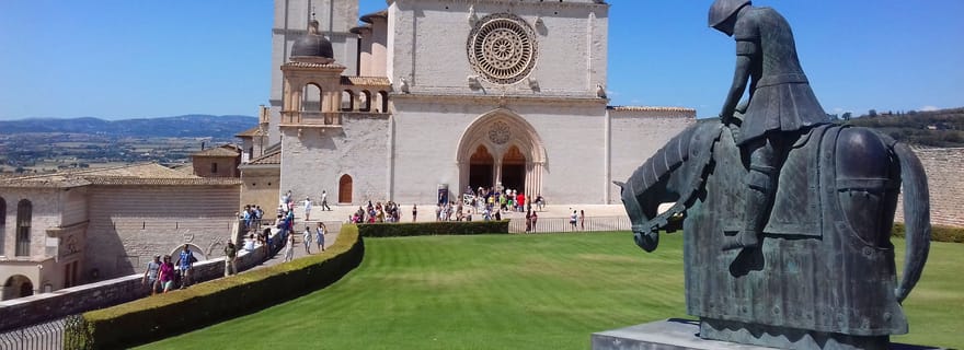 Visite privée d'Assise : la maison de saint François, un lieu de paix