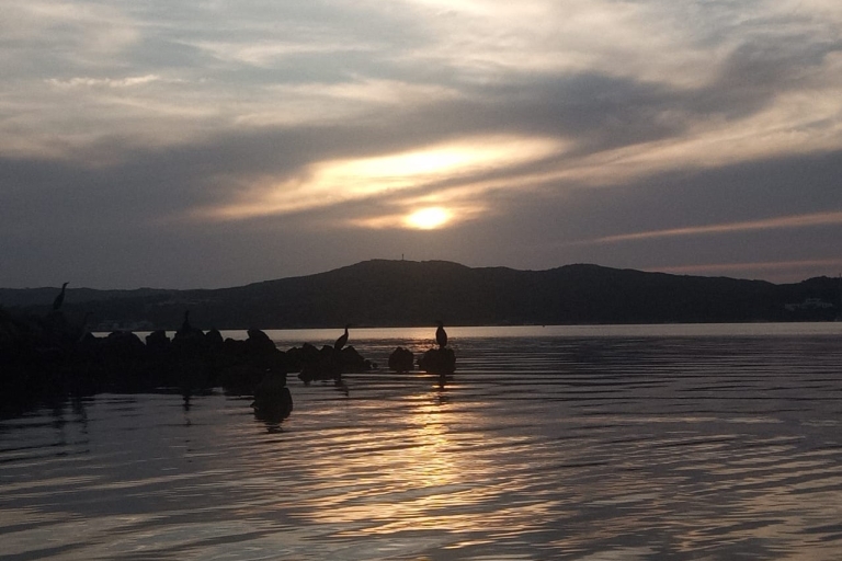 Z Ses Salines: Sunset Kayak Tour do Fornells na Minorce