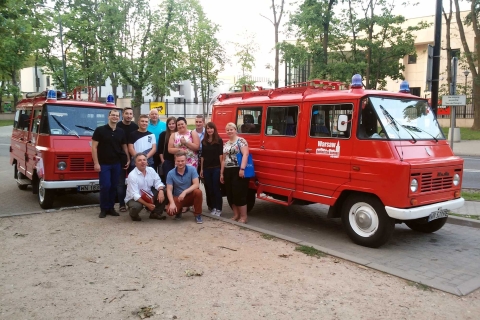 Warschau: 3-stündige Privattour im Kommunismus-Retro-Van