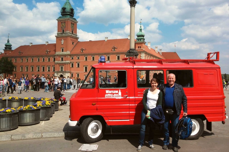 Varsovia: Tour privado de 3 horas en furgoneta comunista