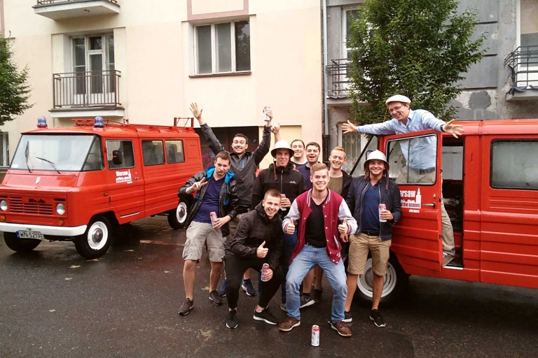 Warszawa: Prywatna 3-godzinna wycieczka komunistycznej furgonetki