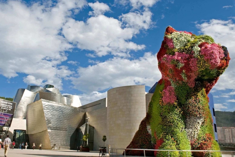 Bilbao: visite du Guggenheim et visite gastronomique privéeBilbao : visite du Guggenheim et visite gastronomique privée pour 5 à 8 personnes