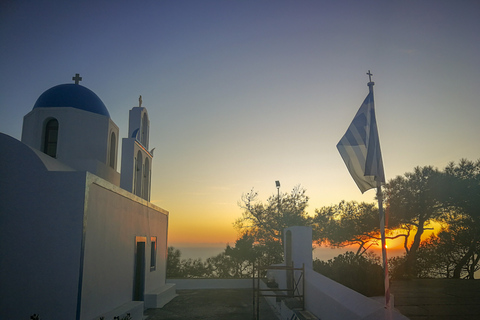 From Fira: Santorini Private Sunrise Tour with Oia Village