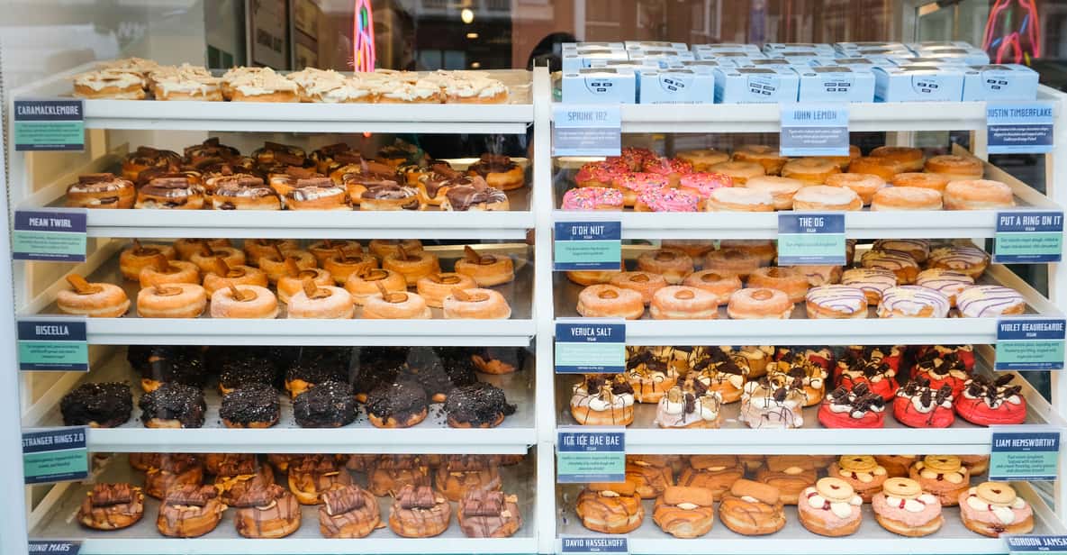 Afbeelding 2 van Londen: heerlijke donut- en thee-ervaring op Borough Market
