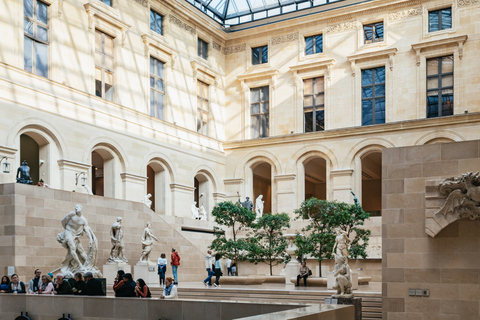 Paris: Louvre Museum Entry Ticket and Seine River Cruise Louvre Museum Ticket and Seine Cruise