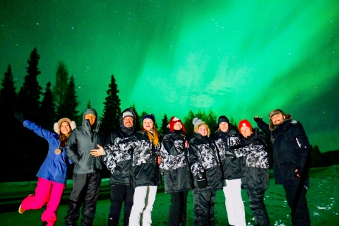 Rovaniemi : Excursion aux aurores boréales avec observation garantie