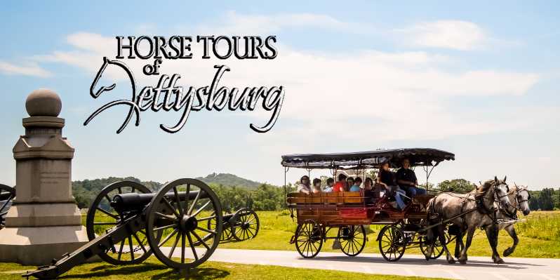 Gettysburg: Tour mit der Pferdekutsche zum Schlachtfeld