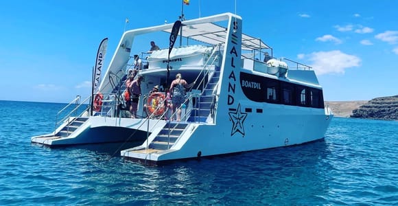 Southeast Fuerteventura: Boat Cruise with Lunch and Drinks