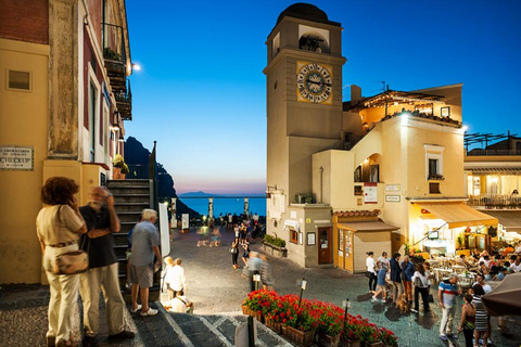 Desde Sorrento: excursión de un día y crucero de exploración de la isla de Capri