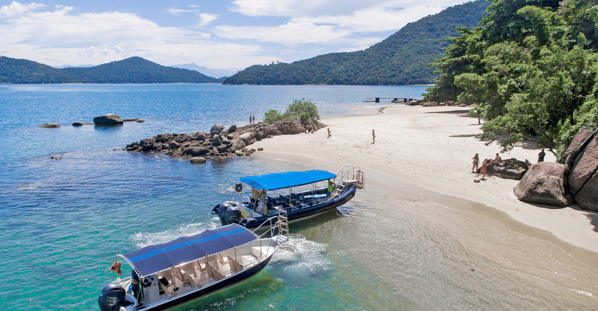 Paraty, schnelle Bootsexpedition nach Saco do Mamangua - Hizvo