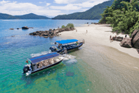Paraty, Spedizione in barca veloce a Saco do Mamangua - Hizvo