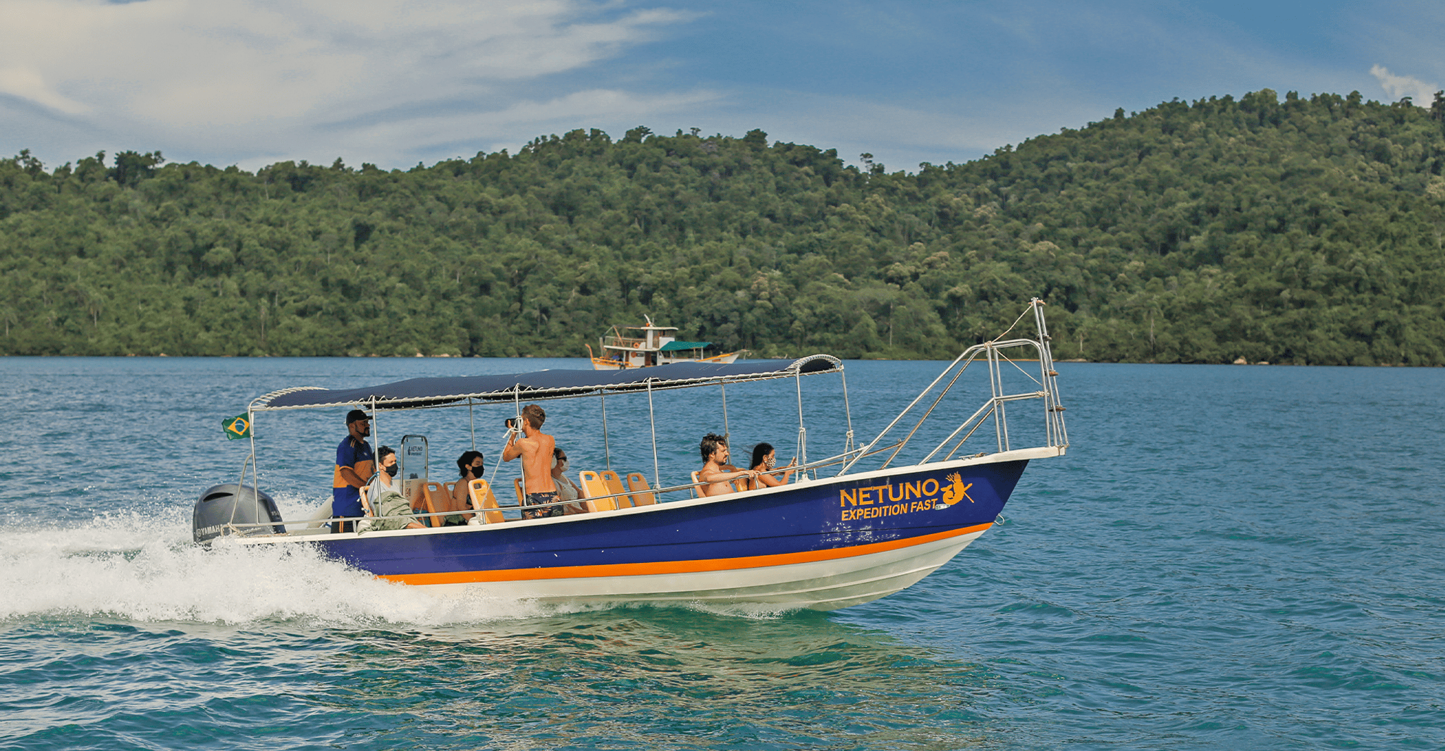 Paraty, schnelle Bootsexpedition nach Saco do Mamangua - Hizvo