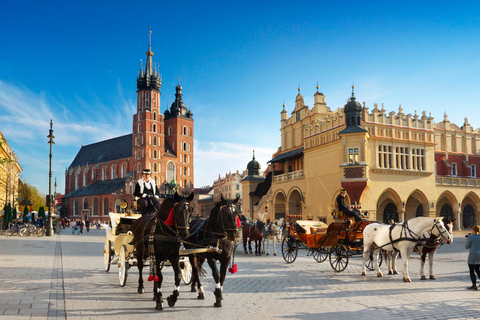 Cracovie: visite d'une journée de la capitale culturelle de la Pologne au départ de Varsovie