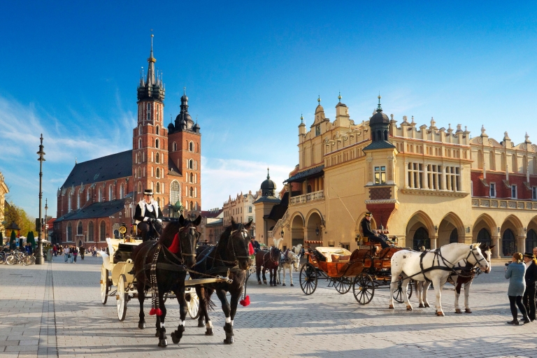 Cracovie: visite guidée privée à pied de la vieille villeAnglais, Espagnol, Allemand, Français, Italien, Russe, Polonais