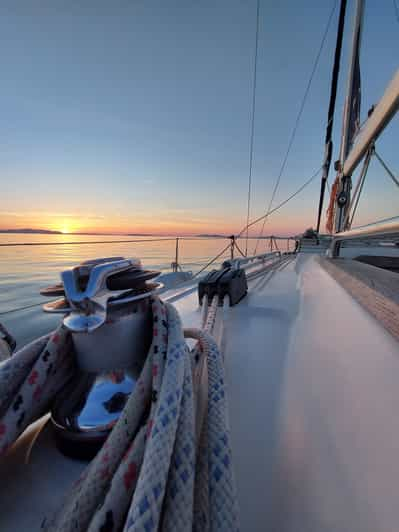 Zara Tour Privato In Barca A Vela Al Tramonto Nell Arcipelago Di Zara