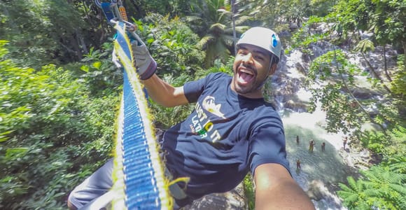 Montego Bay: Dunns Catamaran Sail & Snorkel with Zipline