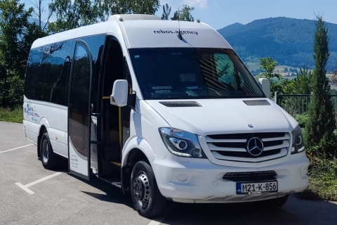 Traslados al aeropuerto y tours privados con minibús de lujo BosniaTraslado al aeropuerto y tours privados con minibús de lujo Bosnia