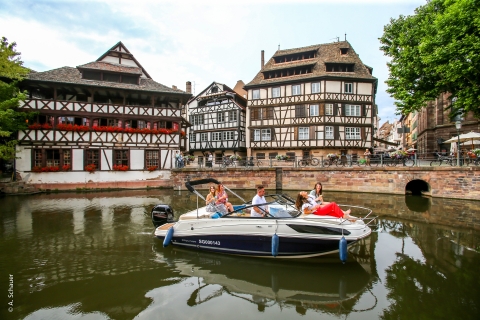 Besuch von Straßburg mit dem Privatboot