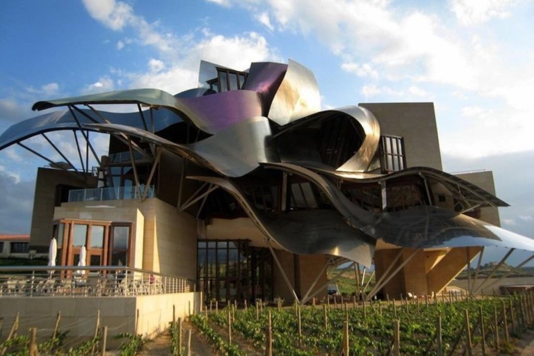 Van Bilbao: Rioja-architectuur- en wijntourVan Bilbao: Rioja Architectuur en Wijn Groepstour