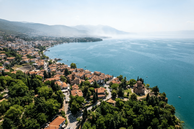 From Tirana: Ohrid Old Town, Castle & Fishing Full Day Tour