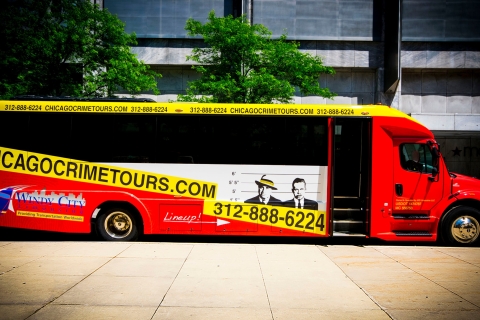 Chicago: 90-minuten durende Misdaad en Mafia bustourChicago: bustour Misdaad en Mafia van 90 minuten