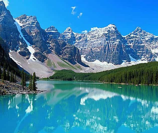 Lake Louise: Open-Top Shuttle to Moraine and Lake Louise | GetYourGuide