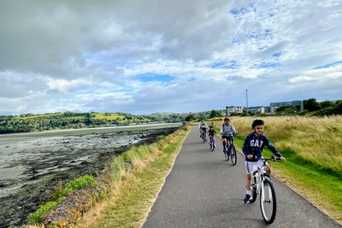 Corcho Recorrido en bici por la Vía Verde del Puerto Bicicleta eléctrica
