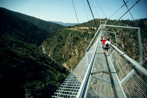 Z Porto: prywatna jednodniowa wycieczka do Geoparku Arouca i mostu 516