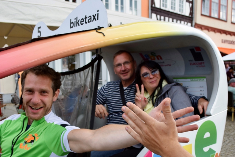 Erfurt: Visita guiada privada en E-Rickshaw por el casco antiguo