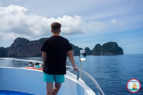 Phuket: traslado en ferry a las islas Phi PhiIda: Phuket a Phi Phi Laemtong con recogida en el hotel