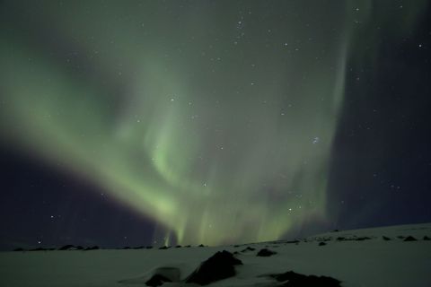 Hvolsvöllur: Eyjafjallajokull Northern Lights Guided Tour