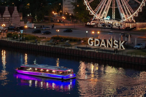 Gdańsk: River Cruise on Motlawa with Meal and Drink Romantic Cruise