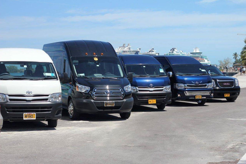 Nassau: Nassau Airport to Margueritaville One-Way Transfer Private Minivan