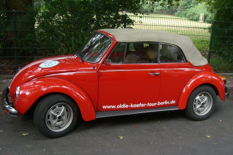 Berlijn: 4-Hour Discovery Tour in VW Beetle Cabriolet