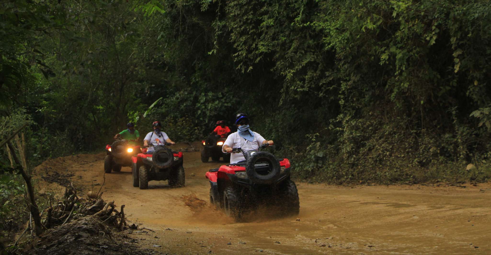 Puerto Vallarta, ATV Tour with Waterfall Swim at El Salto - Housity