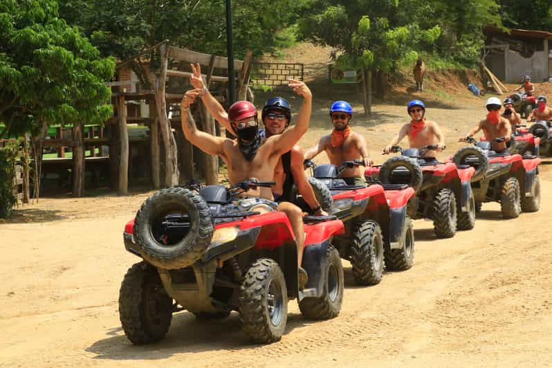 Puerto Vallarta: ATV Tour with Waterfall Swim at El Salto | GetYourGuide