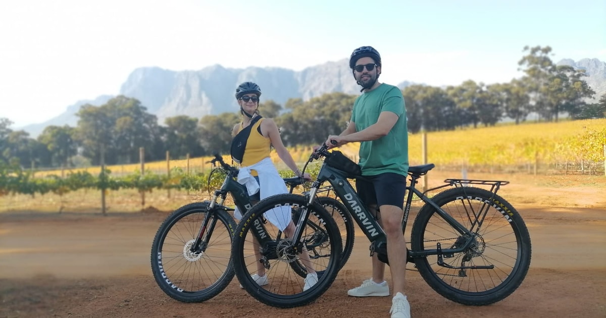 Stellenbosch Stellenbosch Private EBike & Wine Tour GetYourGuide