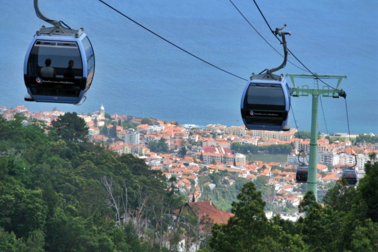 Madeira: tour privado del monte en teleférico con trasladoRecogida en Funchal, Caniço, Cma Lobos
