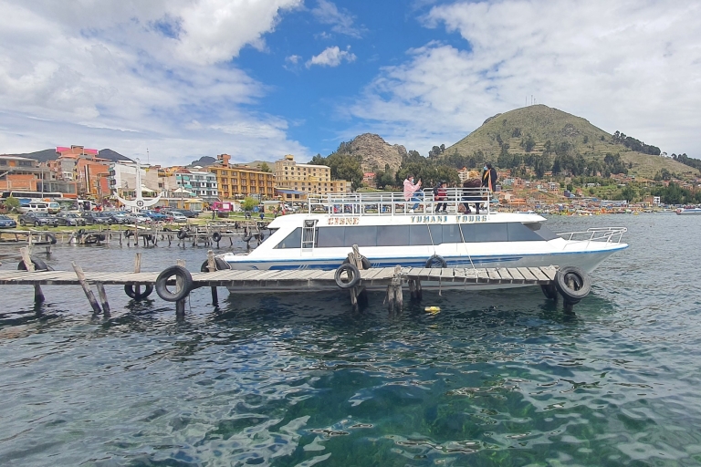 Z La Paz: prywatna wycieczka z przewodnikiem po jeziorze Titicaca i wyspach