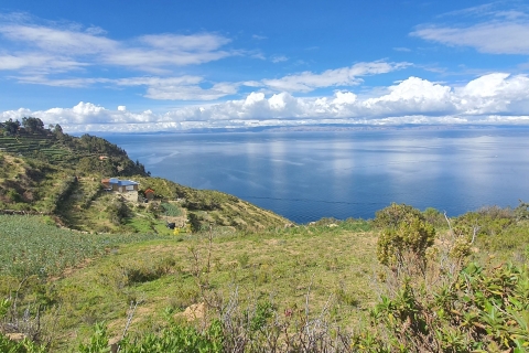 Z La Paz: prywatna wycieczka z przewodnikiem po jeziorze Titicaca i wyspach