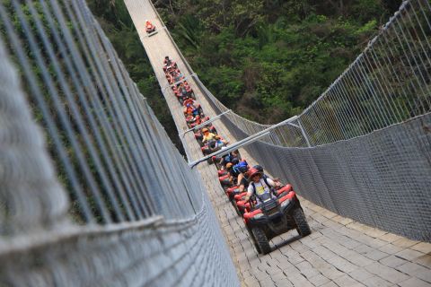 Puerto Vallarta: Jorullo Bridge Guided ATV Tour with Tequila