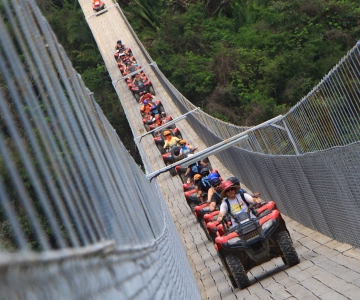 Puerto Vallarta: Jorullo Bridge Guided ATV Tour with Tequila